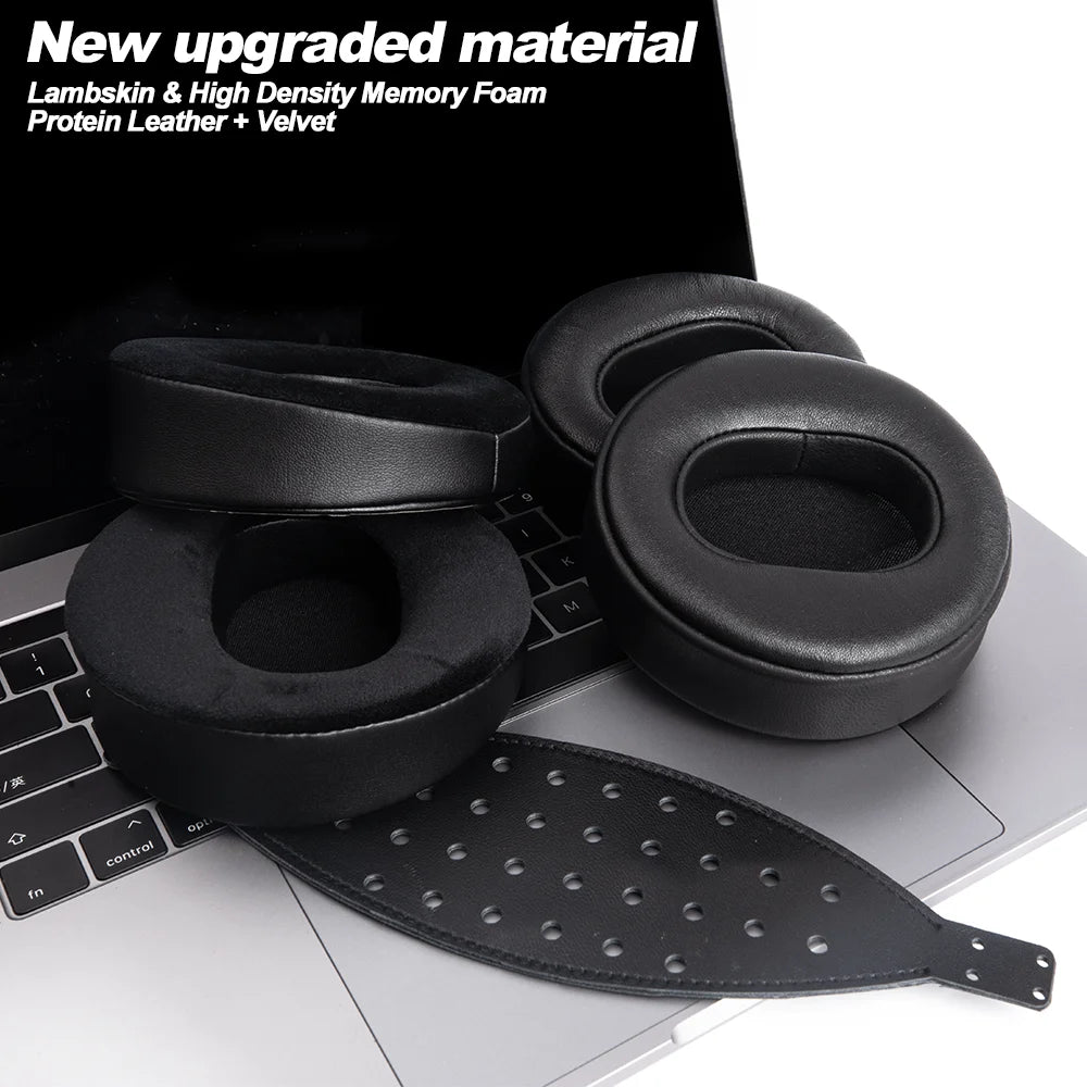 Ear Pads Angled for AUDEZE LCD2/LCD3/LCD4 LCDXC MX4 Perforated Sheepskin lambskin dermis headphones Memory Covers Sponge