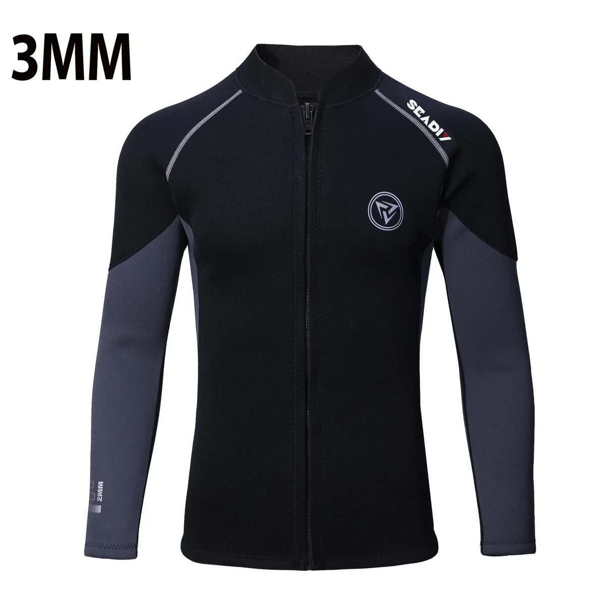 3mm/2mm Neoprene Wetsuit Men Jacket Pants for Swimming Surfing Scuba Diving Kayaking Kitesurf Front Zipper Swimwear Surf Suits