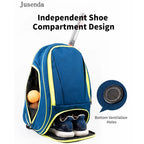 Jusenda Fashion Aero 2 Tennis Rackets Bag Tennis Bag Backpack Badminton Padel Racket Squash Racquet Backpack Tenis Raqueta