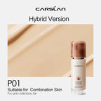 CARSLAN Liquid Foundation Matte Full Coverage Oil Control, Shade 3.0 N01/P01/P02, 23-45ml