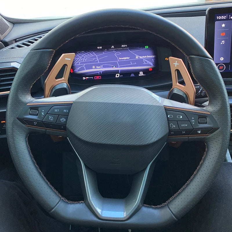 2026 New Shifter Paddles For Cupra Formentor 2019 Cupra Ateca Leon e-Hybrid Car Steering Wheel DSG Gear Extend Accessories