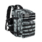 LHI 45L/35L/25L Tactical Backpack for Men and Women Waterproof Athlete Gym Outdoor Bag Travel Hiking Rucksack with Bottle Holder