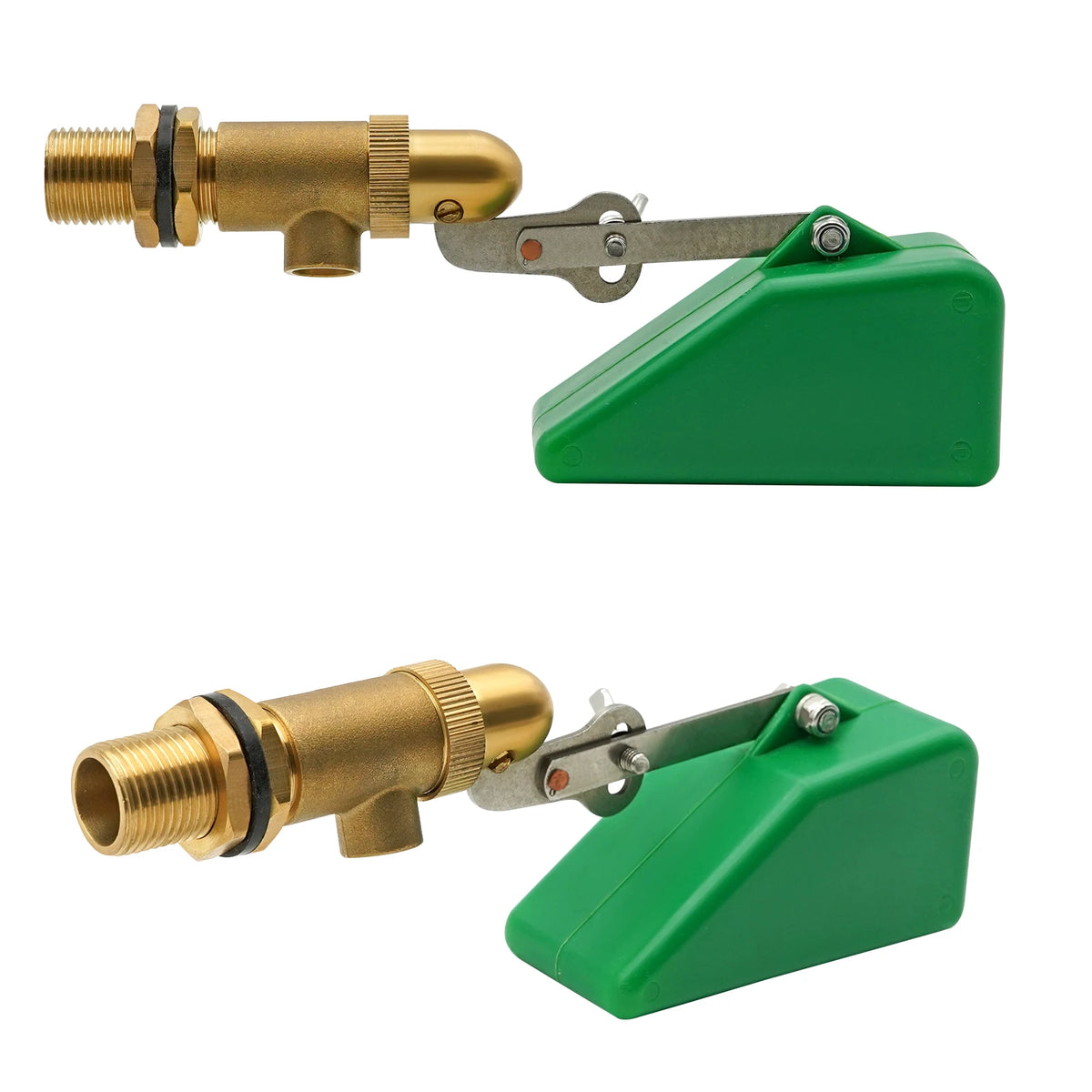1/2 Inch Brass Valve with Plastic Float Copper Water Float Valve Adjustable Arm Automatic Fill Water Tank Water Level Control