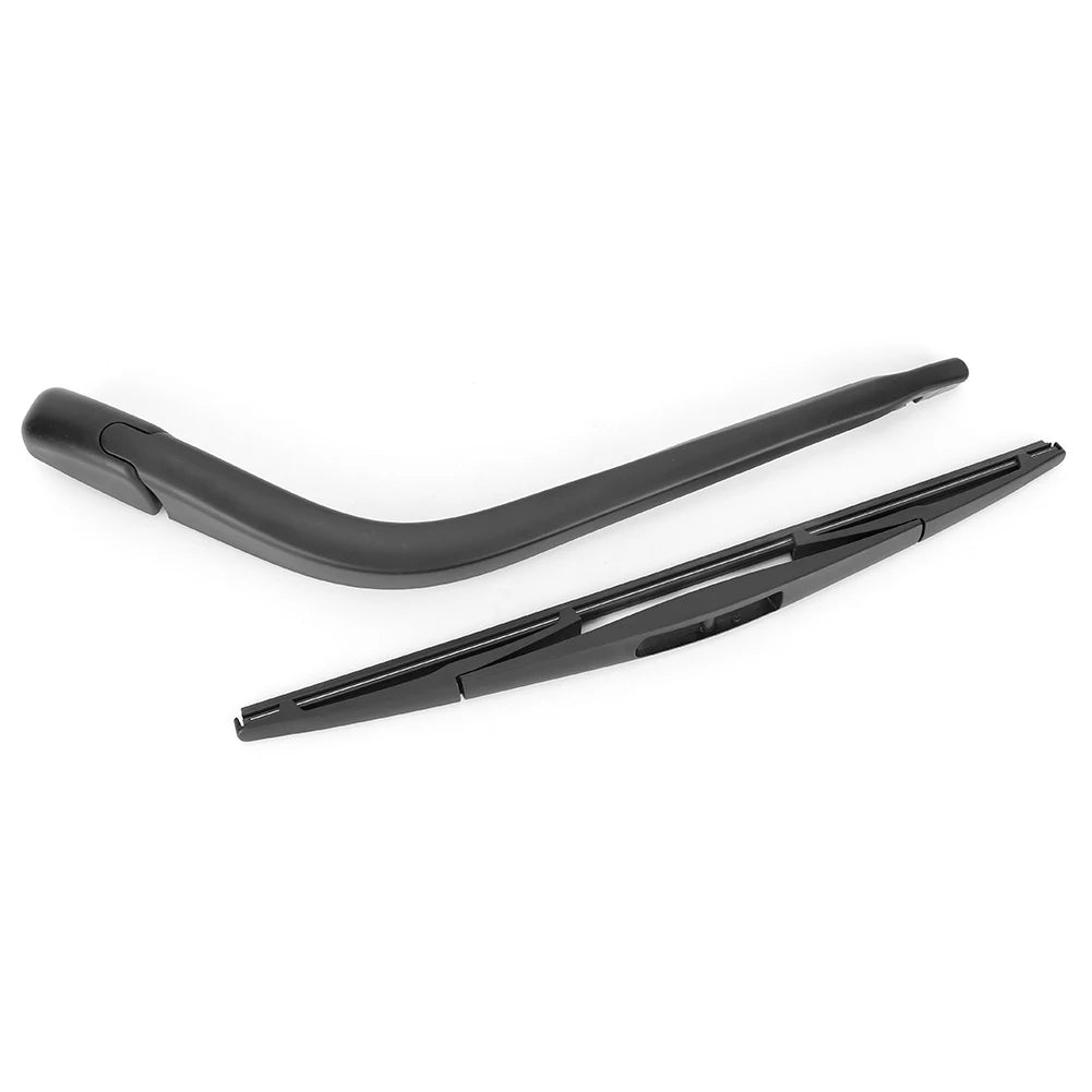 Black Rear Windshield Windscreen Wiper Arm & Blade Set Fit for Honda JAZz FIT 2002 2003 2004 2005 2006 2007 2008