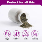 Silvervine Powder, More Attractive than Catnip for Cats, 100% Silver Vine Gall Fruit Powder, Silvervine Cat Toy for Indoor Cats