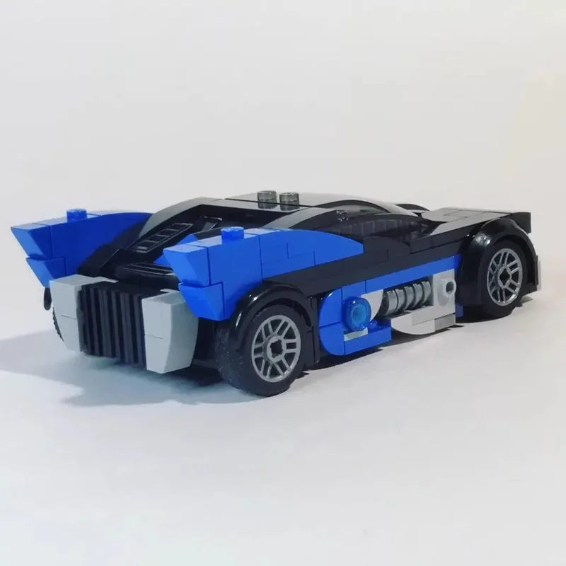 MOC-133606 Building Block Roadster Retro Car model Classic movie piece together children's Puzzle gift Creative car model