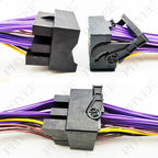 Quadlock Extension Harness Adapter 52 Pin Connector Plug Play Wiring Cable for VW Golf Jetta Polo T-ROC Tiguan Passat Audi