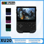Coopreme XU20 V32 64-bit Android Game Console Multi-touch Aurora Launcher 3.2 Inch IPS Display Handheld Gaming Device