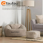 OTAUTAU Corduroy Bean Bag Cover DD025【No Filler Inside! You Need To Buy Filler By Yourself !】