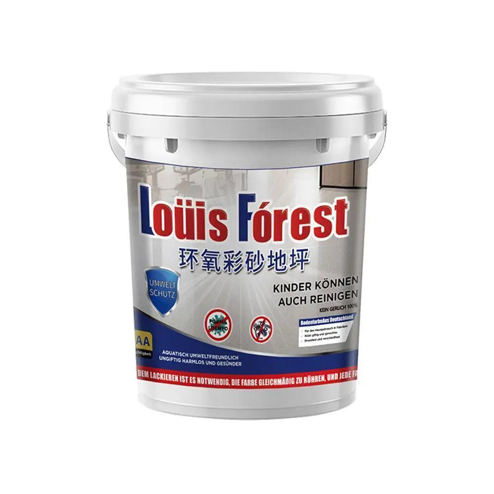 Self-Leveling Cement Floor Paint, Imitation Marble, Anti-Slip Wear-Resistant, Blue/Gray/Pink/Yellow