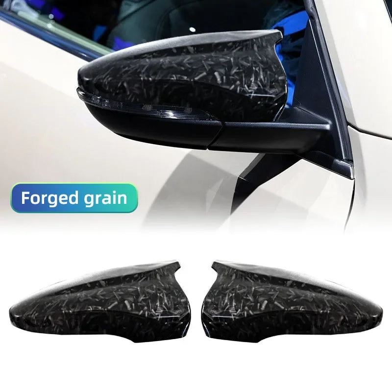For VW JETTA MK6 Volkswagen Passat B7 Scirocco Beetle CC Eos Rearview Mirror Cover Add on Side Wing Mirror Cover Caps
