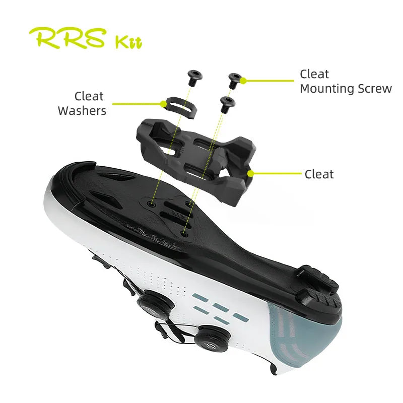 RRSKIT Bicycle Pedal Cleats Bike Self-Locking Pedal Cleat For Time Cycling Pedal Shoes Cleats For Xpresso/Xpro/lclic Pedals