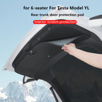 Tesla Model YL 6-Seater Trunk Tailgate Dust Pad Rear Trunk Sill Protector Mat