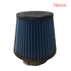 2.5 3 3.5 4 Inch Car Intake Air Filter for K＆N 14084-2 Universal High Flow Cone 102 89 76 70 63.5 60mm KN Tapered Mushroom Head