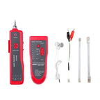 kebidumei Ethernet LAN Network Cable Tester RJ11 RJ45 Cat5 Cat6 Telephone Wire Tracker Tracer Toner  Detector Line Finder