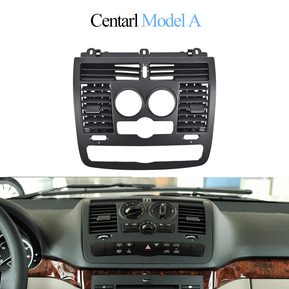 LHD RHD Car Left Right Centarl AC Vent Grille Air Outlet Panel Cover For Mercedes Benz Vito Viano W636 W639 2004-2015