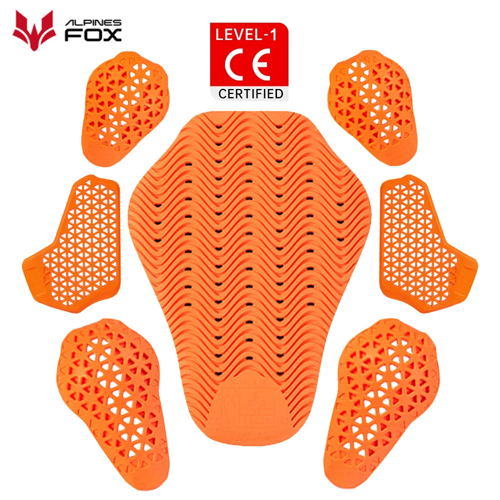 CE Certified Motorcycle Armor Jacket Insert Back Protector Universal Anti-Shock Rider Armor Back Spine Protective Pad