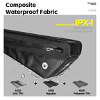 Rhinowalk Bicycle Triangle Bag Waterproof Bike Down Tube Front Frame Bag Cycling Luggage Storage Bag For MTB Road Gravel Bike
