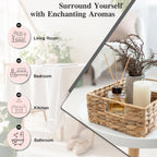 MAYJAM Aromatherapy Essential Oil Coconut & Vanilla White Musk Bubble Gum Sea Breeze Fragrance for Reed Diffuser Air Freshener