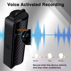 Professional Voice Recorder Digital Audio Dictaphone Waterproof Magnetic Long Standby Time 500hous Recording Pen Noise Reduction