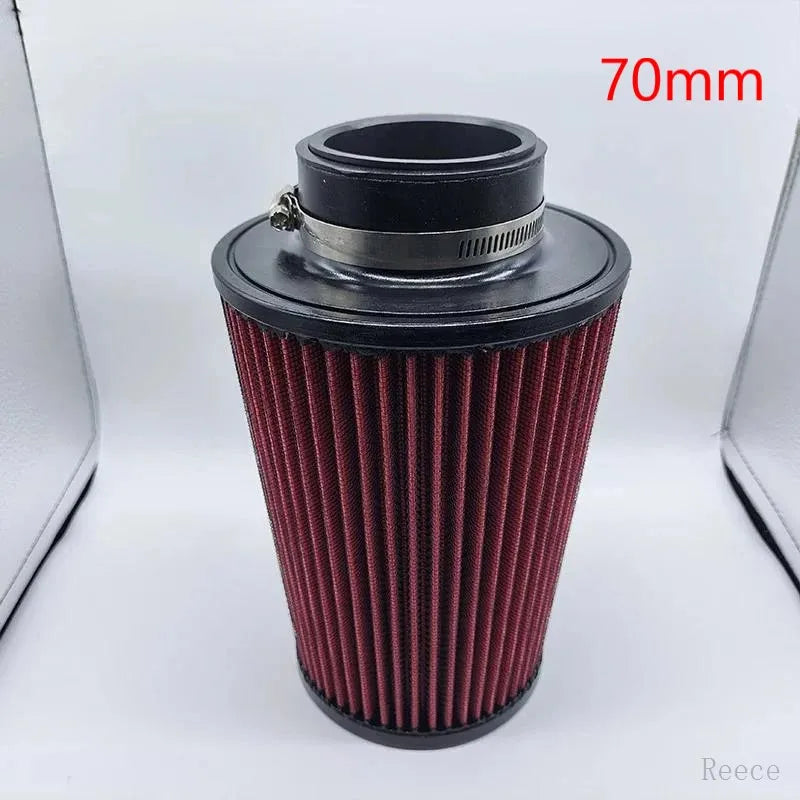 2.5 3 3.5 4 Inch Car Intake Air Filter for K＆N 14084-2 Universal High Flow Cone 102 89 76 70 63.5 60mm KN Tapered Mushroom Head