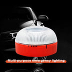 1/2/3/4PC LED Car Emergency Light Flashing Magnetic Induction Strobe Warning Portable Road Accident Safety Accessory
