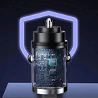 100W Car Charger USB Fast Charging For IPhone QC3.0 Mini PD USB Type C Charger Car Phone Charger For Samsung XiaoMi