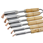 75-300W Electric Irons Soldering Electric Iron Wooden Handle Heat Pencil Soldering Iron Household Tin Soldering Tool