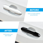 Car Door Handle Trim Covers for Toyota Highlander 2020-2025 Car Door Handle Protectors For Toyota Rav4 2019-2025 No Adhesive