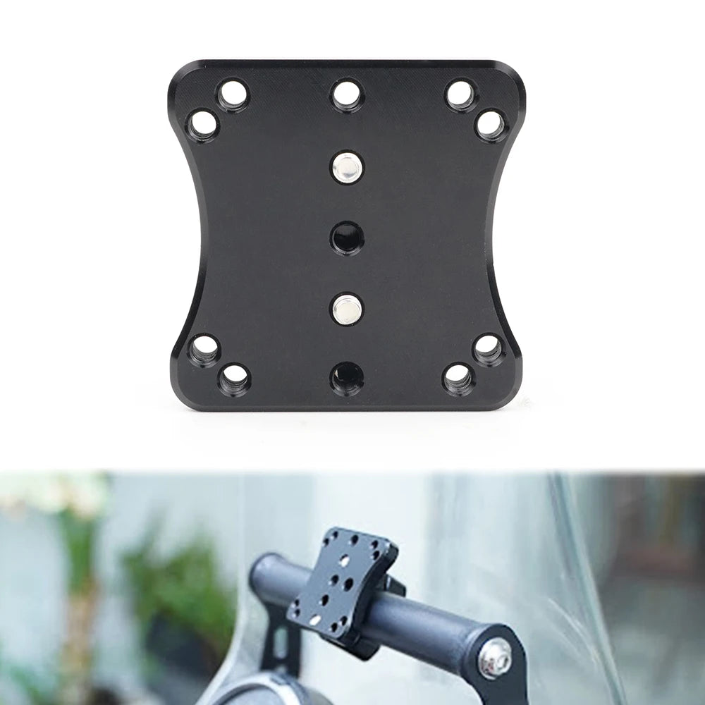 Motorcycle GPS R12 Mount 12mm Bar Clamp AMPS Bracket For Yamaha Tenere700 Super Tenere XTZ1200 T700 World Raid Aprilia Tuareg660