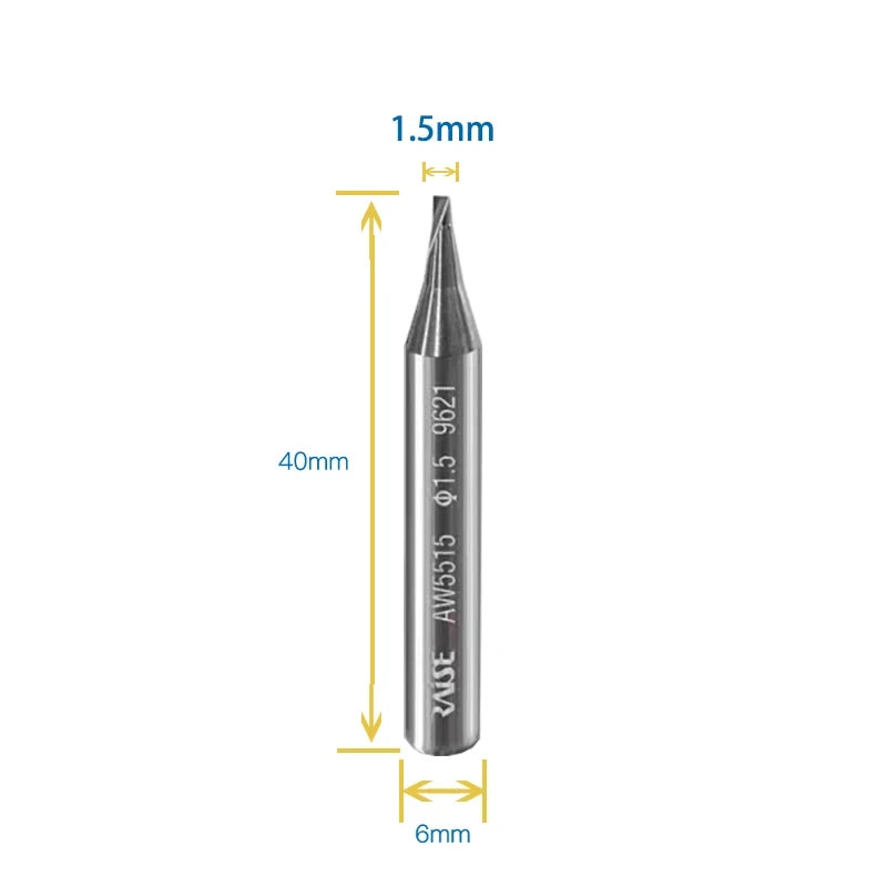 Key Cutter Milling Cutter with Resistant to breakage for Wenxing DEFU Manual Vertical Key Duplicating Machine Locksmith Tools