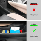 for BYD SEAGULL/BYD Dolphin Mini Center Console Storage Box Central Lower Layer Organizer Tray Car Interior Accessories