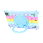 Funda Para 10.1" Universal Silicone Tablet Case 10 10.1 inch Android Tablet PC Shockproof Stand Cover Cases 25*16CM/9.84x6.3inch
