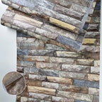 Vinyl Wallpaper  Waterproof Self-Adhesive Wallpaper  Cement Gray Countertop Contact Paper  Kitchen Bathroom Furniture Renovatio