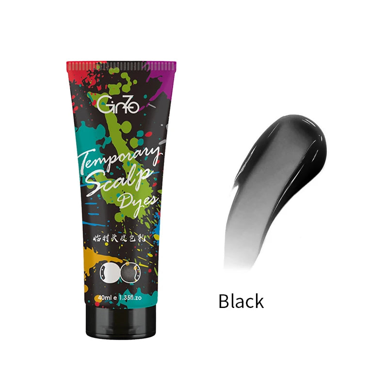 GINZO Hair Concealer for Men Waterproof Black Brown Baldness Corrector Cream Thinning Hair Fillup Scalp Dye Beauty Health 40ML