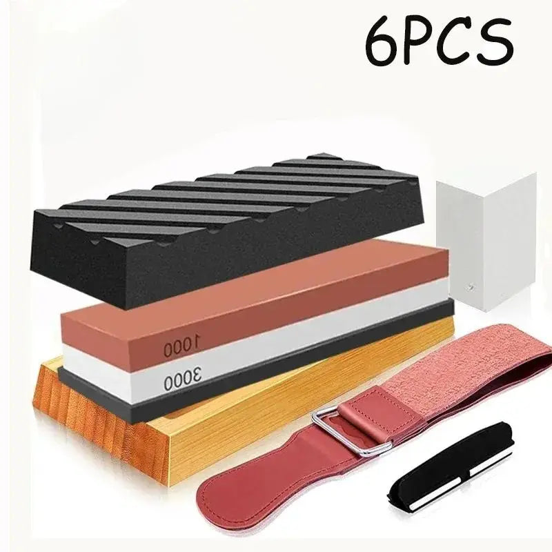 Sharpening Stone Knife Sharpener Water Stone Plate Grinding Stone Base Angle Guide Adjustable Whetstones Sink Bridge Holder