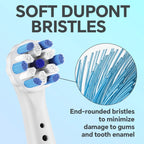 4 8 12 Pack Toothbrushes Head, Compatible with Oral B iO 2/3/4/5/6/7/8/9/10 Series Electric Toothbrush Replacement Brush Heads