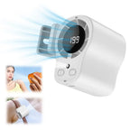 2026 Portable Cooling Car Fan USB Rechargeable Clip on Portable Desk Fans with LED Display 360 Rotation Quiet for Car Camping