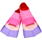 Silicone Swimming Flippers Snorkel Fins Short Frog Shoes Professional Training Breaststroke Scuba Diving Freesnorkel Men Women