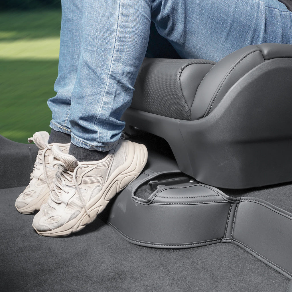 For Protective pads under the second row seats of 6 Tesla Model YL, foot kick guards for the middle seat, seat corner protectors