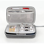Large Capacity Travel Electronics Accessories Organizer Tablet Hard Disk Cable Portable Storage Bag EVA Duricrust Airbag