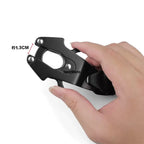 Quick Locking Elastic Safety Rope A Tactical Double End Hanging Buckle Elastic Safety Rope Sling 1/2 Point Bungee Gun Strap Hook