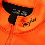 YKYW Men's Windproof Waterproof Long Sleeve Cycling Jacket MTB Bike Coat Bicycle Sports Windbreaker Double Zipper Cycling Jersey