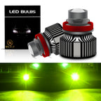 2Pcs  LED H11 9005 9006 HB3 HB4 H8 Headlight Bulbs Projector Lens Light For Car Driving Fog Lamps 6500K 3000K 8000K 12V 24V