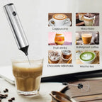 Wireless Electric Mini Milk Frother Coffee Whisk Portable Egg Beater Blender Kitchen Cooking Stirrer Cappuccino Coffee Maker