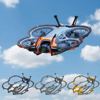 DJI Neo 2 Carbon Fiber Protective Armor Kit Anti-Fall Full Guard Set, Black