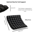 1pc 3D Ergonomic Chair Cushion For Long Sitting, Office Chair Car Seat Cushion, Adjustable Inflatable Cushion