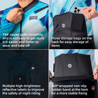 ROCKBROS Spring Summer Cycling Jersey Lightweight Breathable Long Sleeve Jersey Cycling Shirt Bike Uniform Men Cycling Clothing