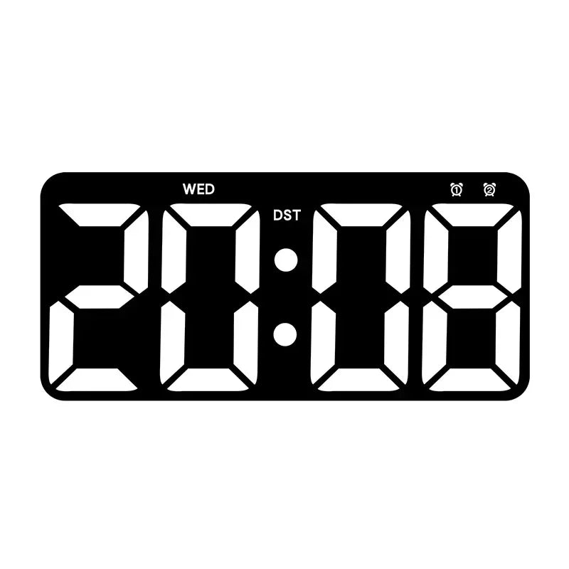 Transform Your Kitchen: Remote LED Clock with Custom Brightness