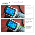 36V 48V 800W 35A Electric Scooter Brushless Motor Universal Controller LCD Speed Display Throttle Kit for Motorcycle Bicycle